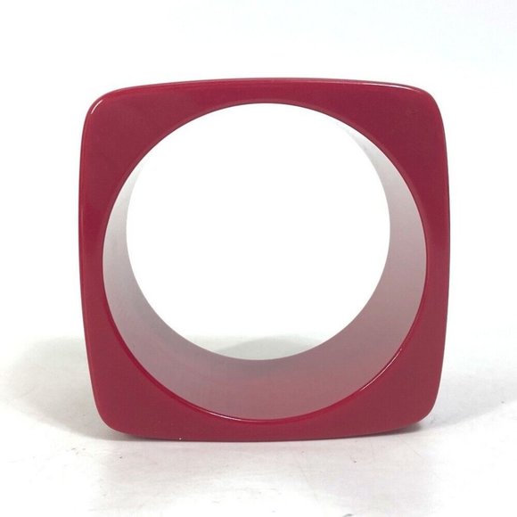 Authentic LOUIS VUITTON Accessories Square LV logo 3-piece set Bracelet Bangle P - Picture 4 of 11